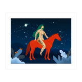 Riding My Red Horse (Print Only) thumbnail