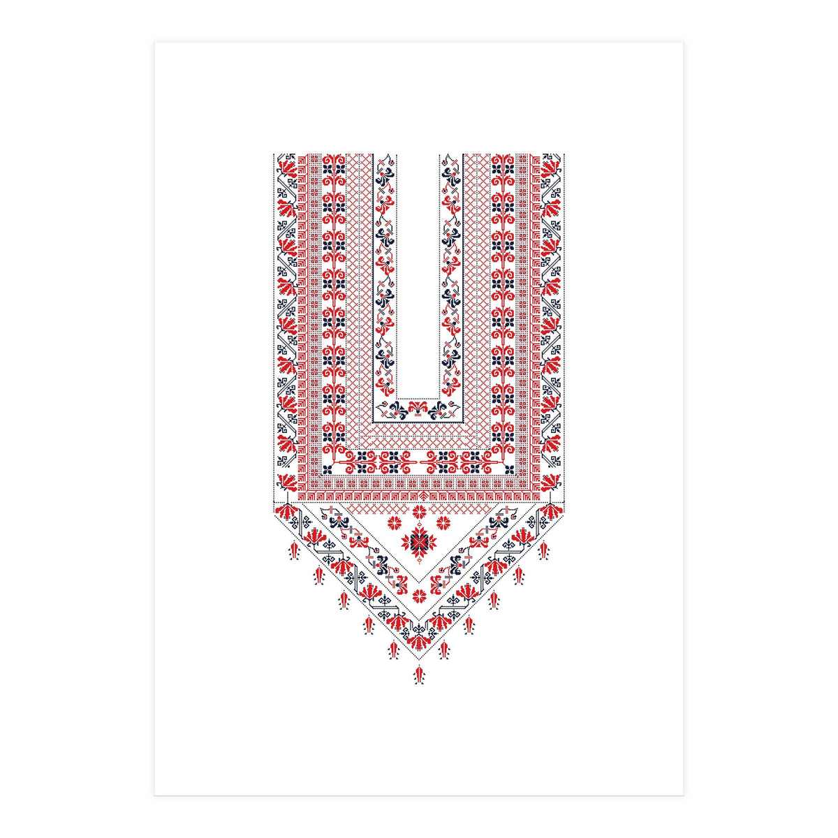 Tatreez Ornament 25 (Print Only)