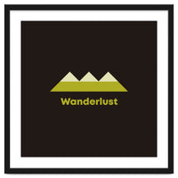 Wanderlust | modern typography