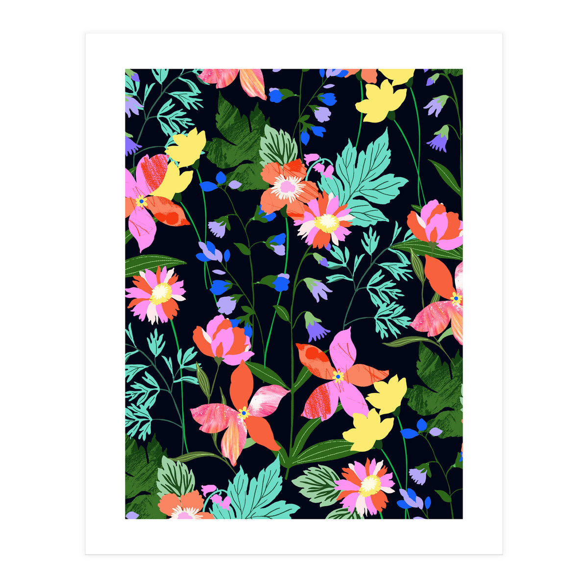 Flower garden (Print Only)