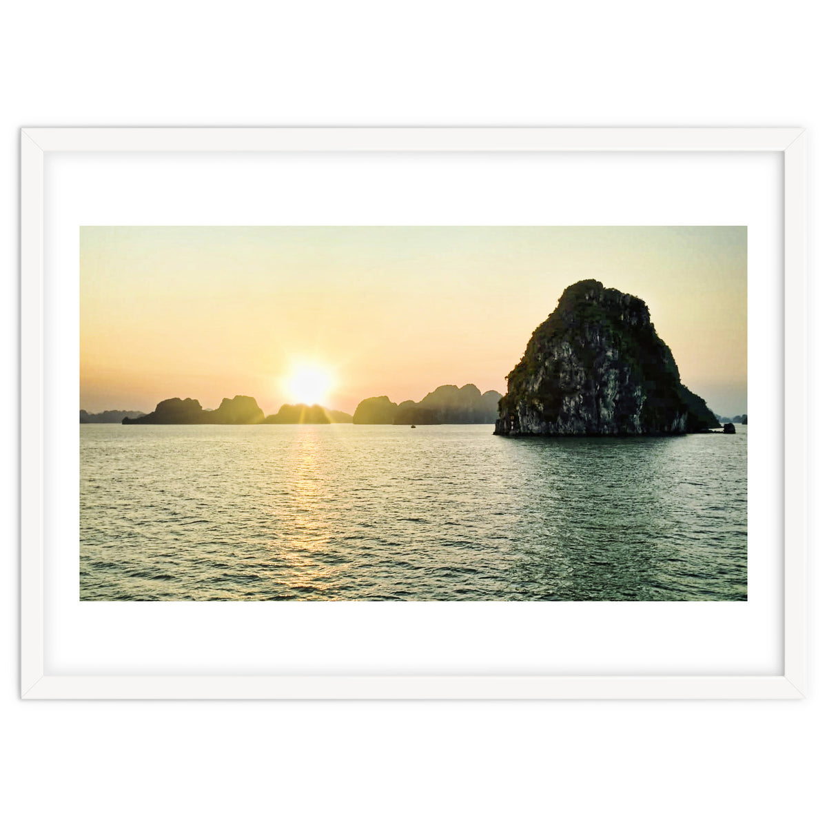 Sunset, Halong Bay