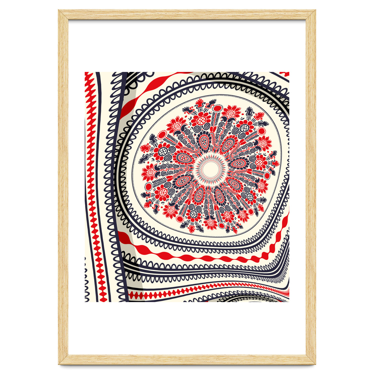 Romanian embroidery background 9