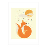 Foxy felt with the heart (Print Only) thumbnail