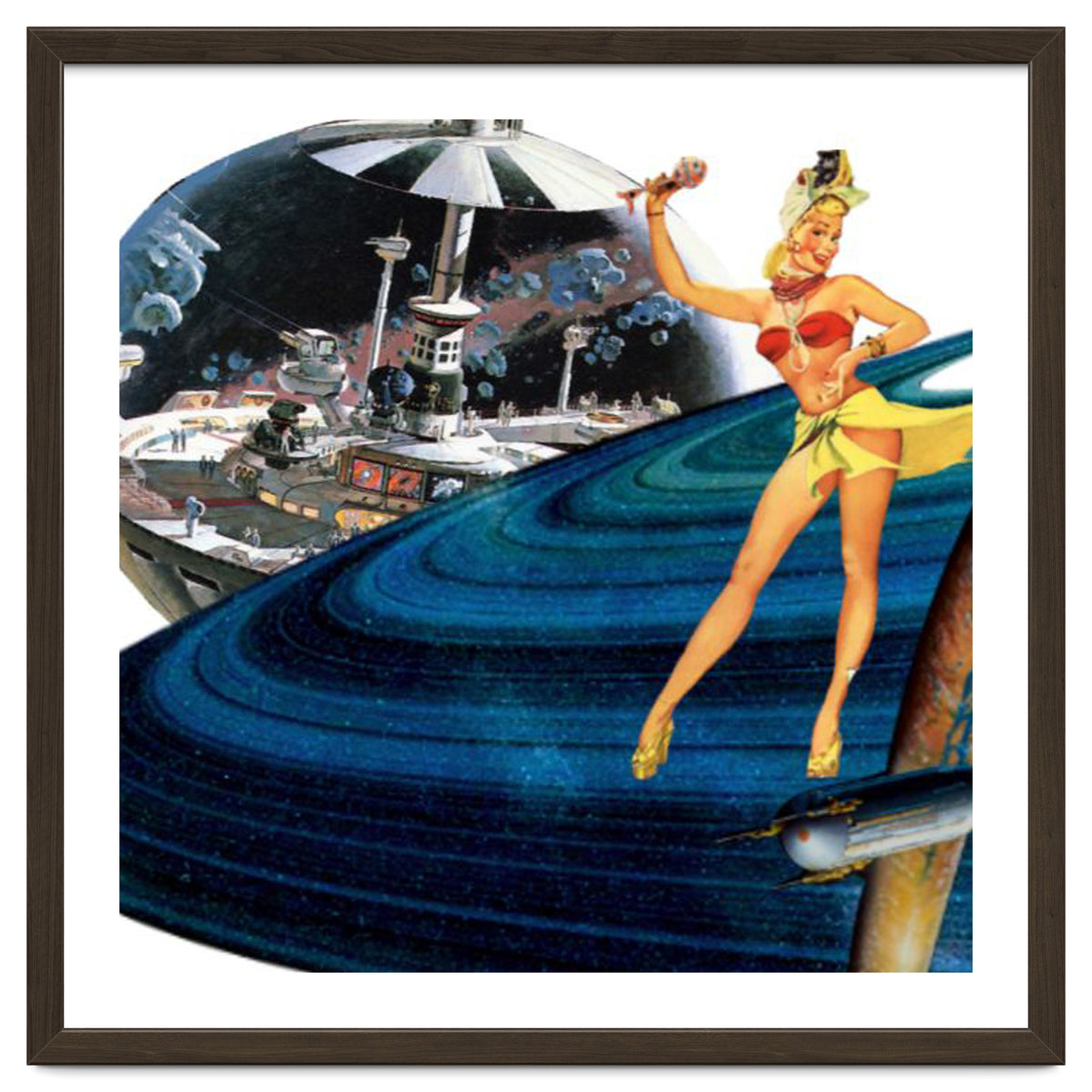 Dancer on Saturn Rings