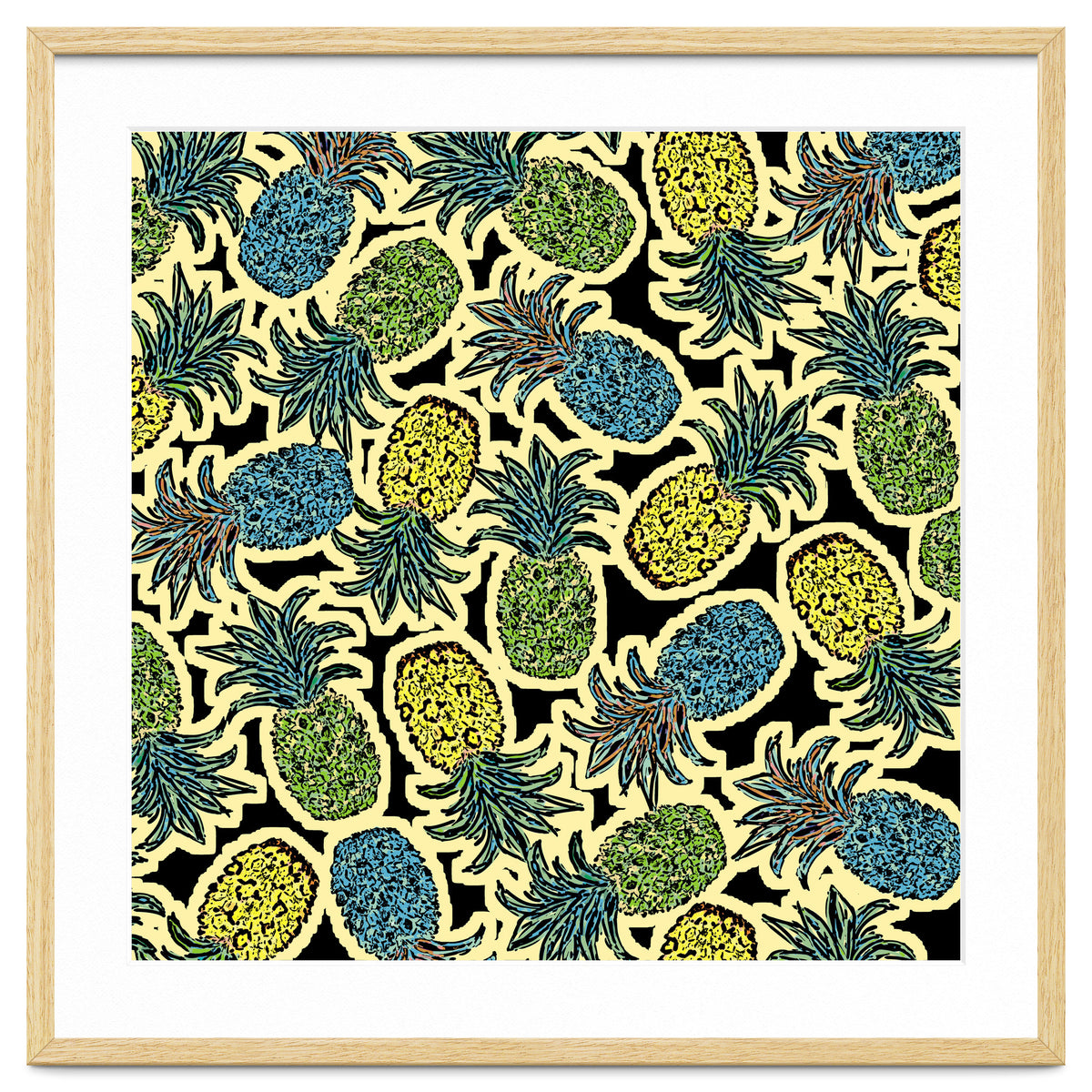 Pineapple Pandemonium Retro Tone