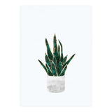 Snake Plant gold and green (Print Only) thumbnail