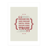 Dream On (Print Only) thumbnail