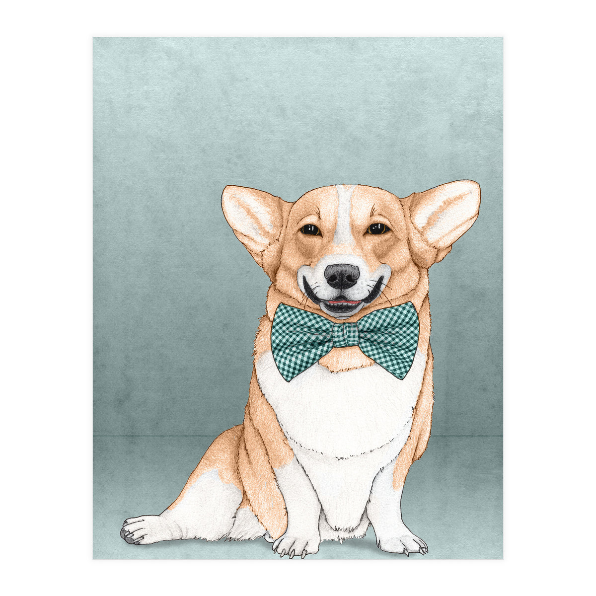 Corgi Dog (Print Only)