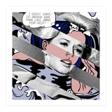 Lichtenstein's Drowning Girl & Tippi Hedren In Birds Big (Print Only) thumbnail