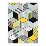 Colorful Concrete Cubes 2 - Yellow, Blue, Grey (Print Only) thumbnail
