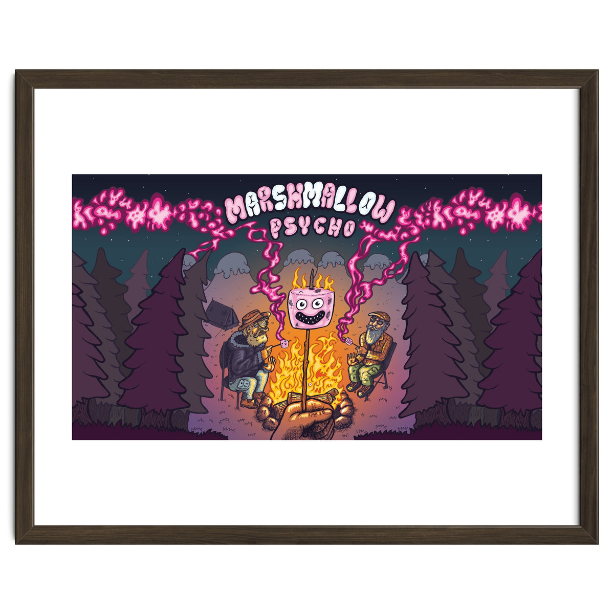 Marshmallow Psycho 12.3% ABV Bourbon Barrel Aged Marshmallow Stout