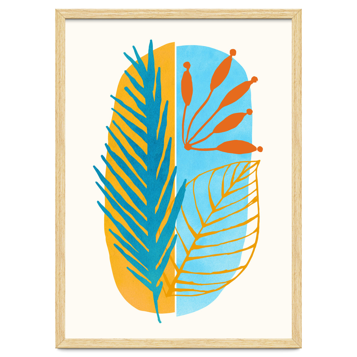 Beach Flora Abstract