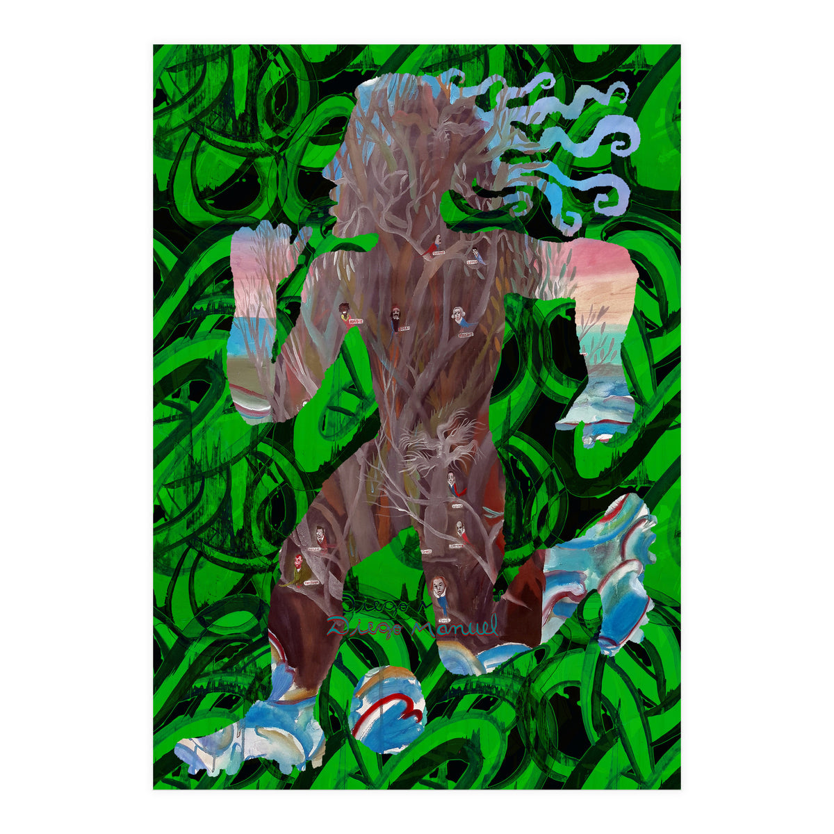 Jugador Nuevo 3 (Print Only)