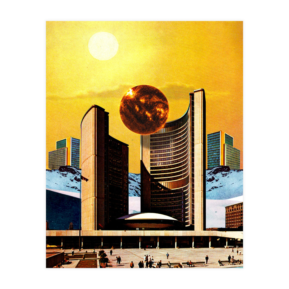 Summer Town (Print Only)