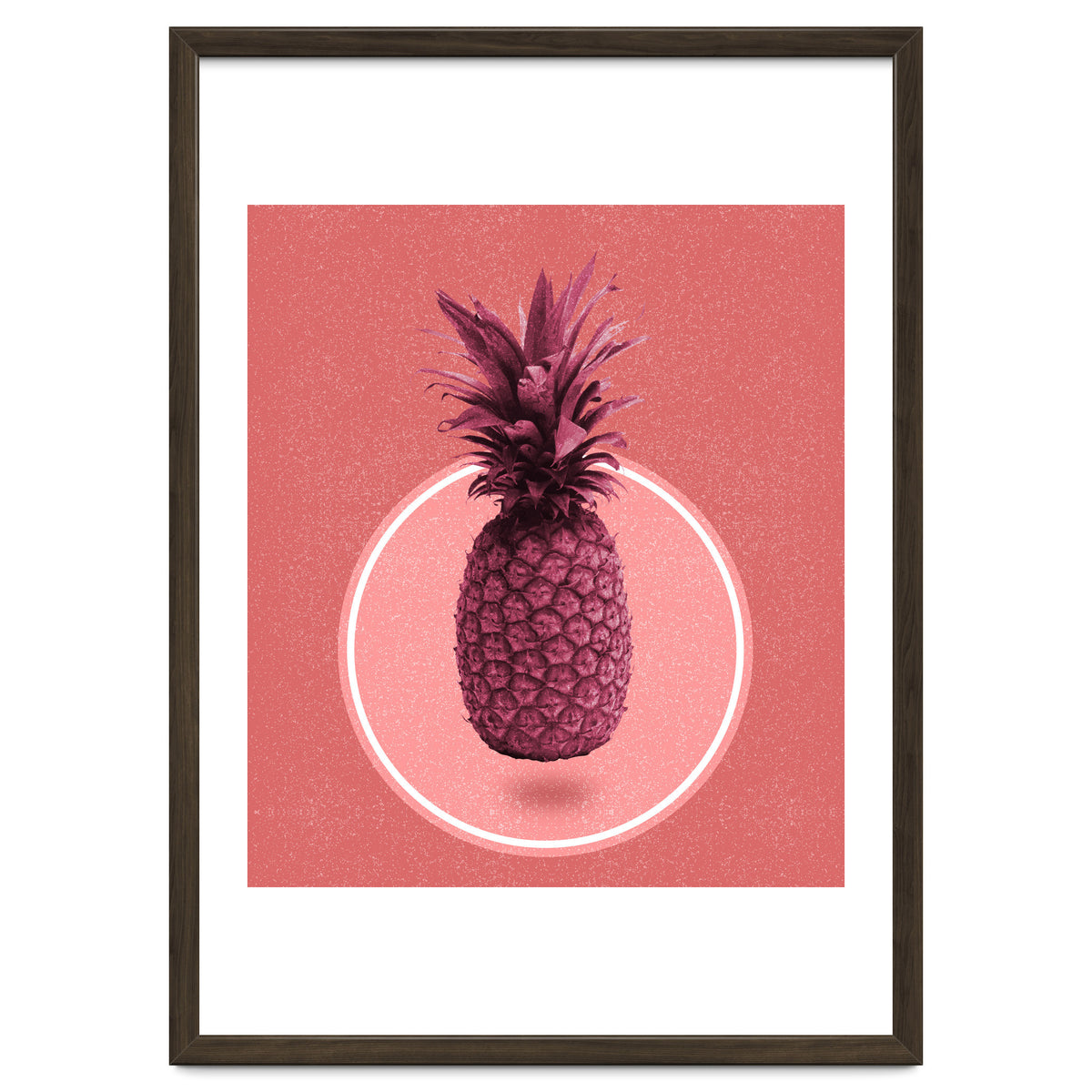 Purple Floating Pineapple