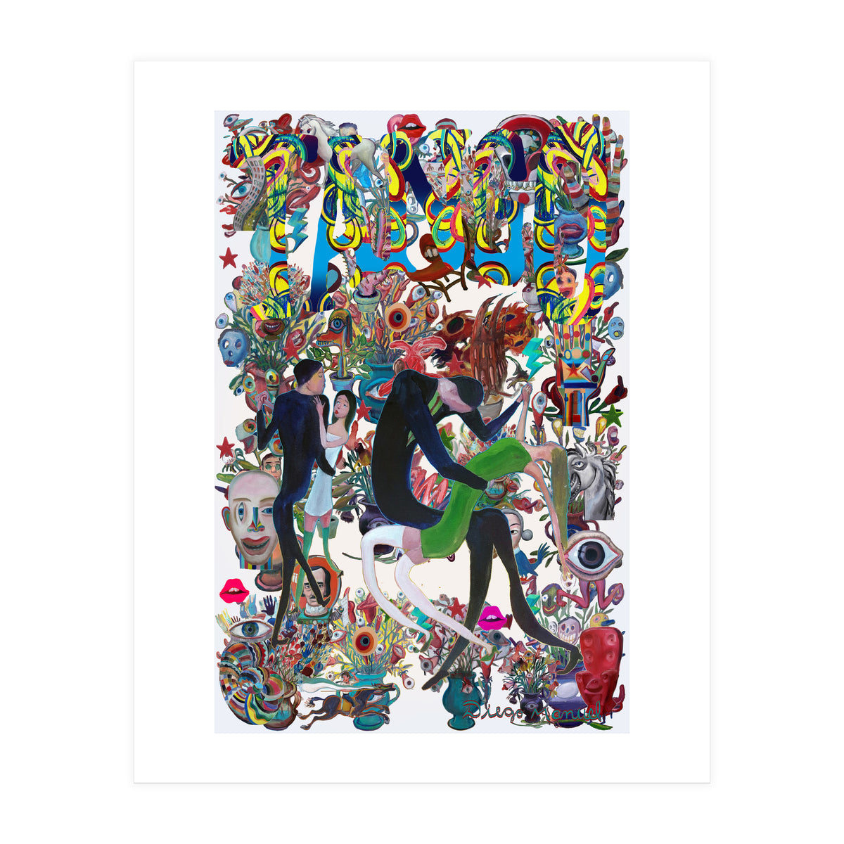 Tango Nuevo Tapiz 3 (Print Only)