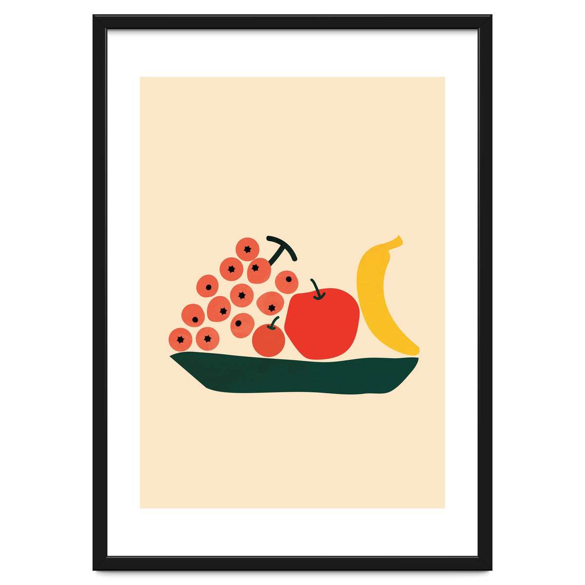 Abstract Modern Fruit