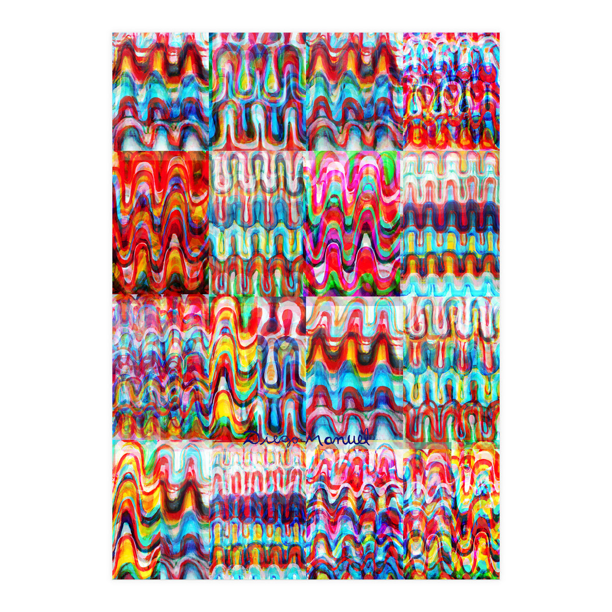 Pop abstract color full (Print Only)