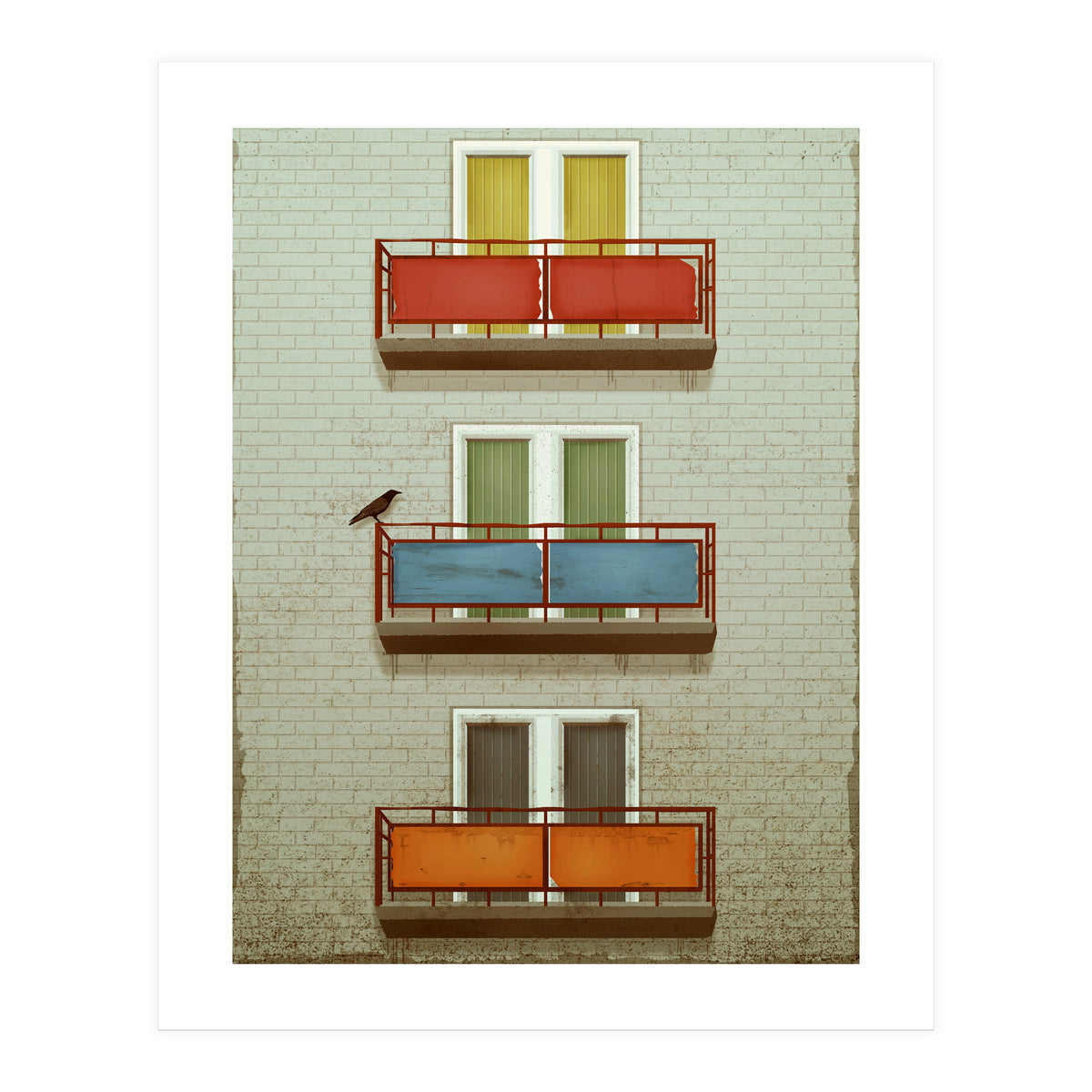 Urban living (Print Only)