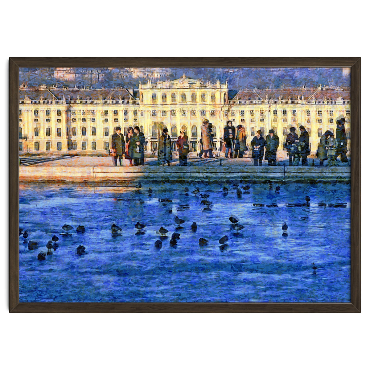 Winter's day at Schoenbrunn