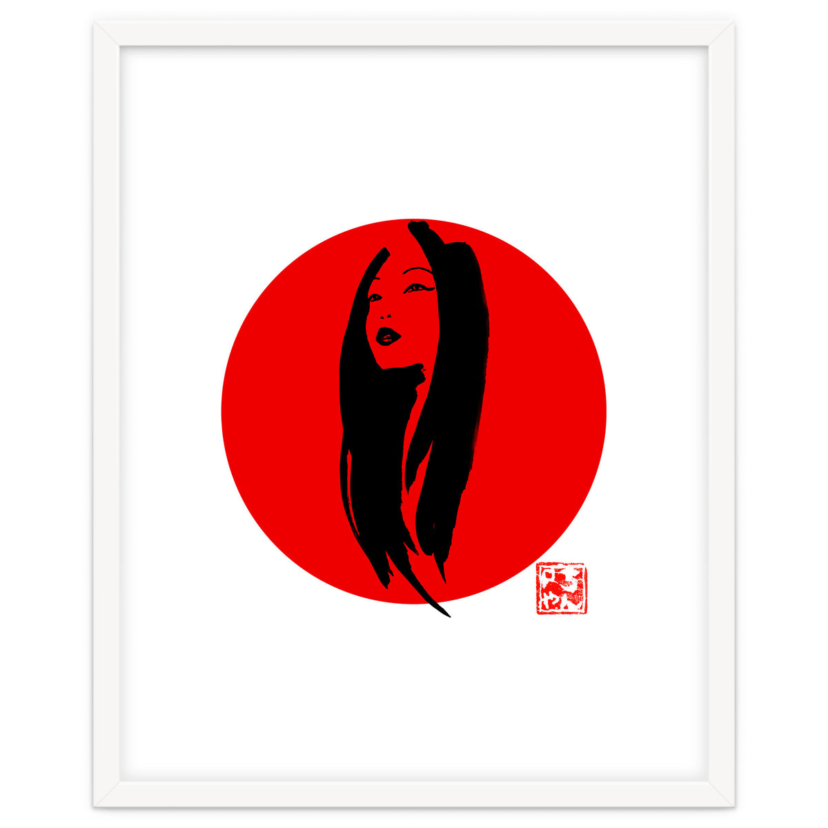 Geisha02 in red