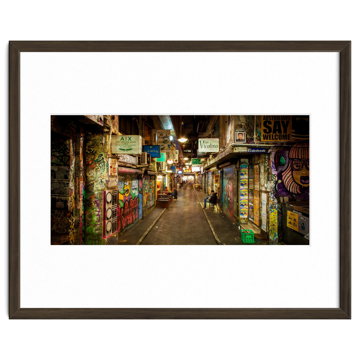 Centre Place After Dark