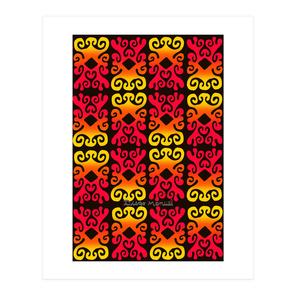 Tapiz Perfiles 2023 5 (Print Only)