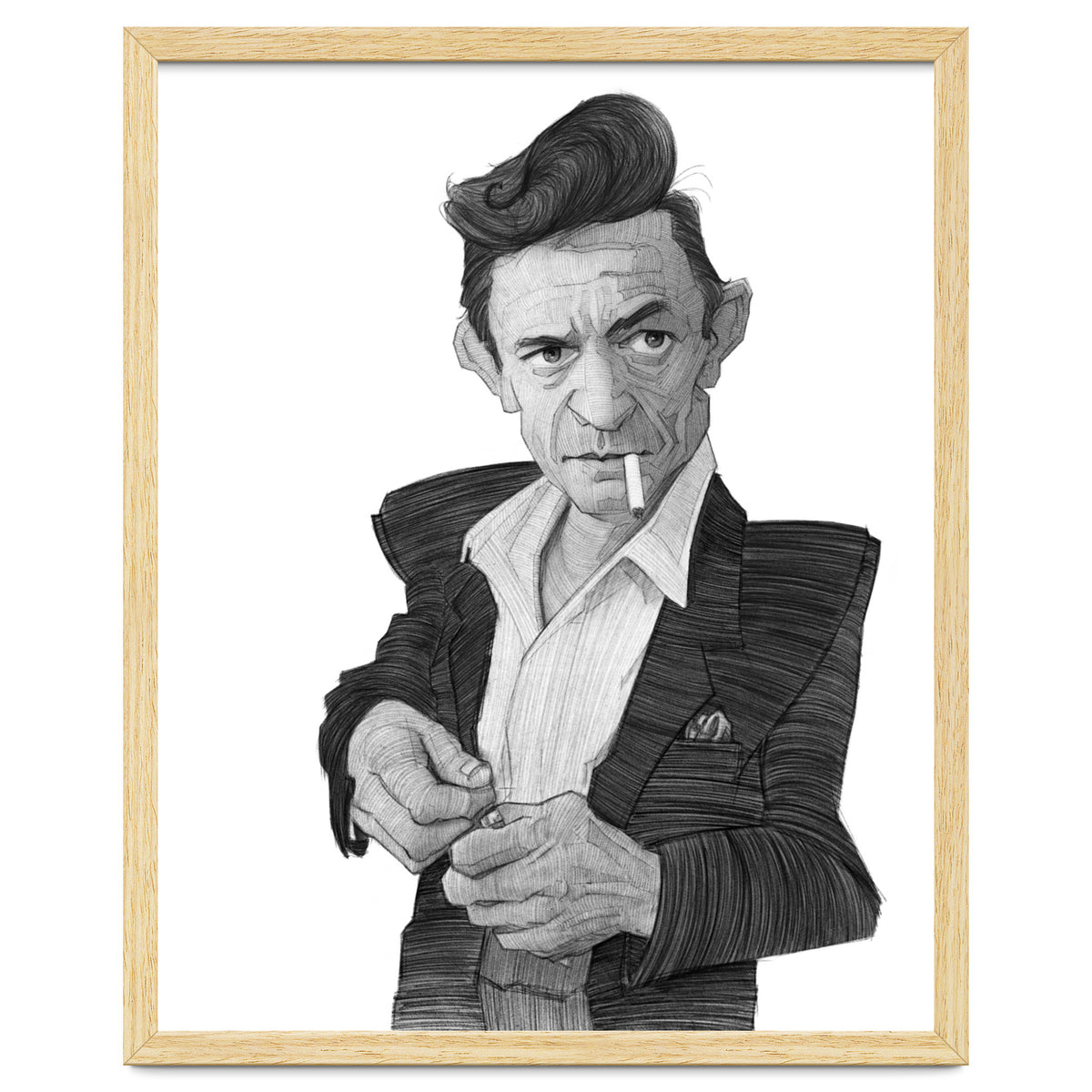 Johnny Cash Portrait