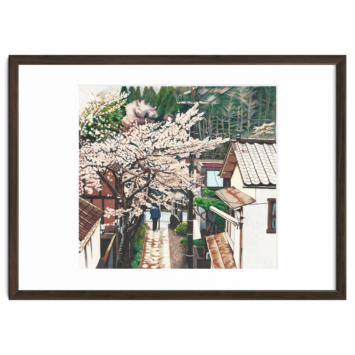 Passing by Cherry Blossoms