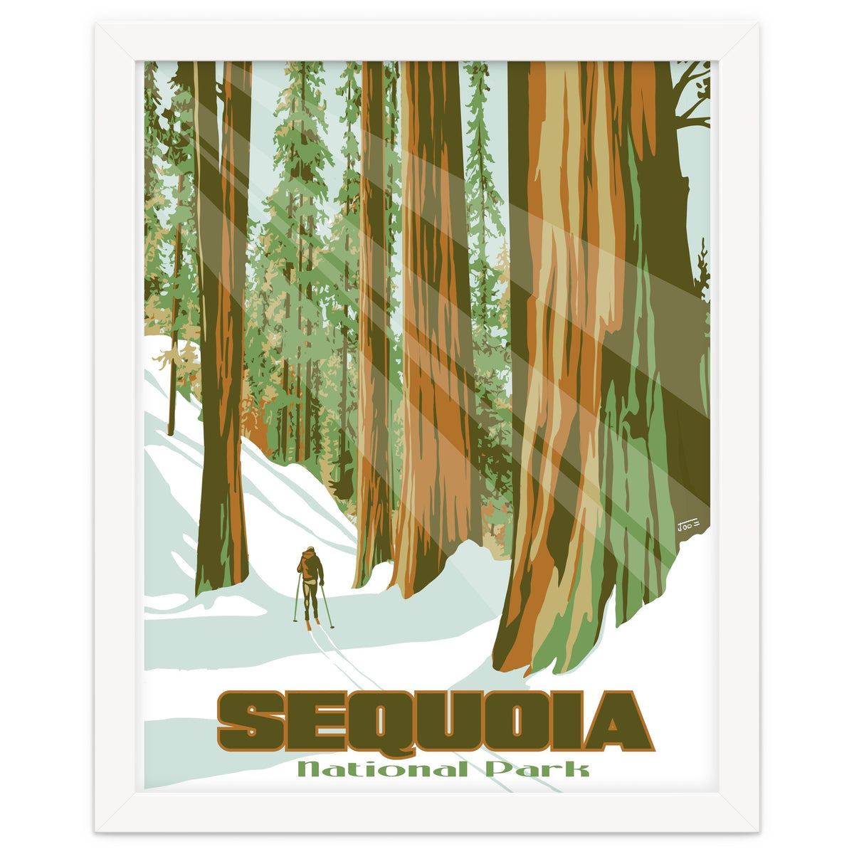 Sequoia National Park Poster