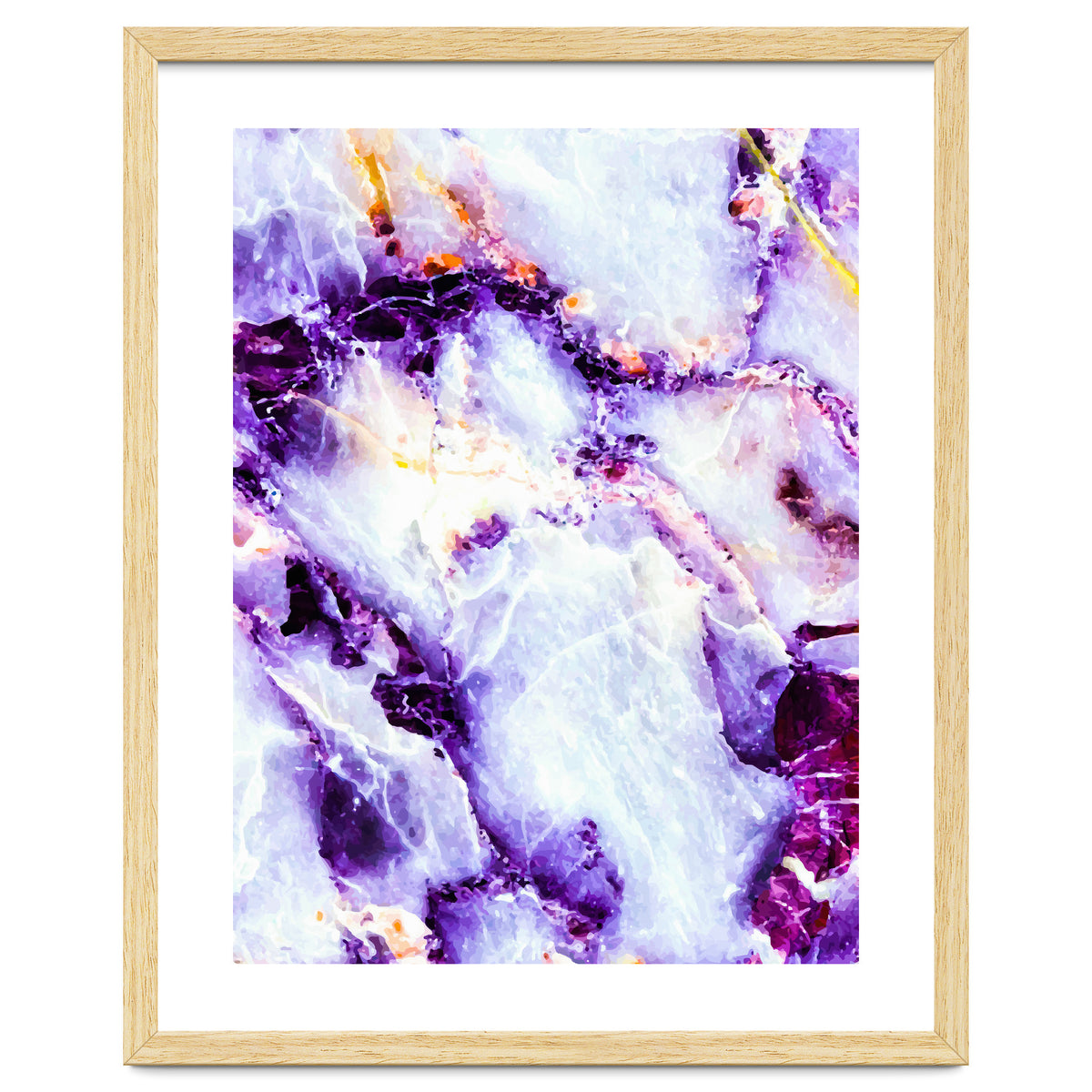 Purple marbling I
