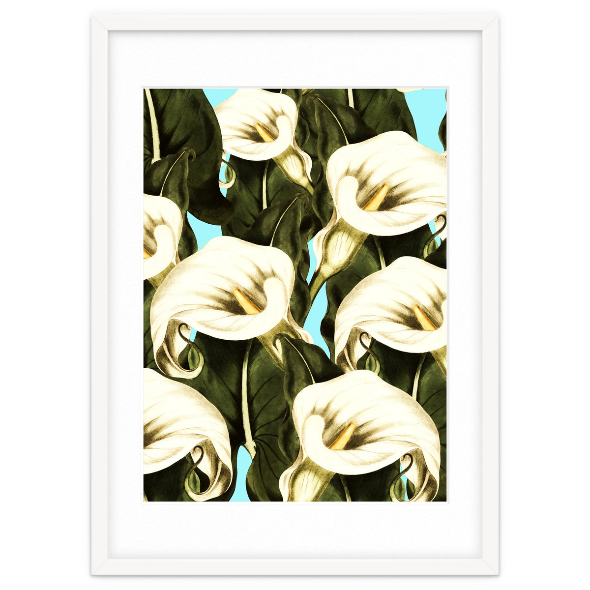 Pattern floral Ethiopian-Calla