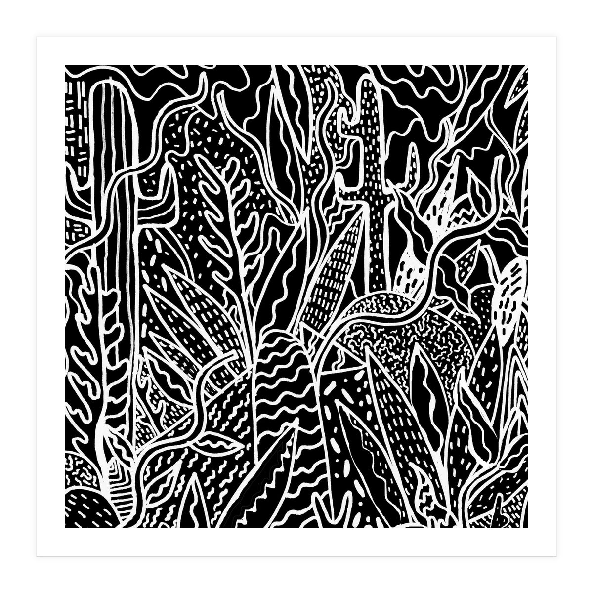 The Garden Ohh Deer (Print Only)