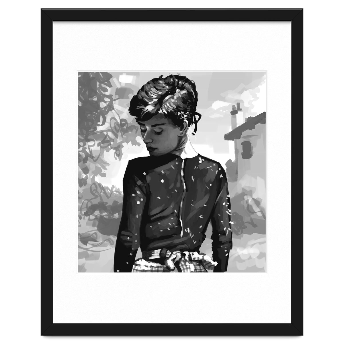 Audrey Monochrome
