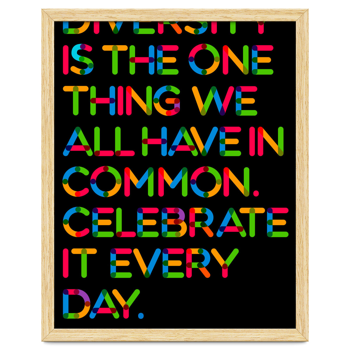 DIVERSITY (black Version)