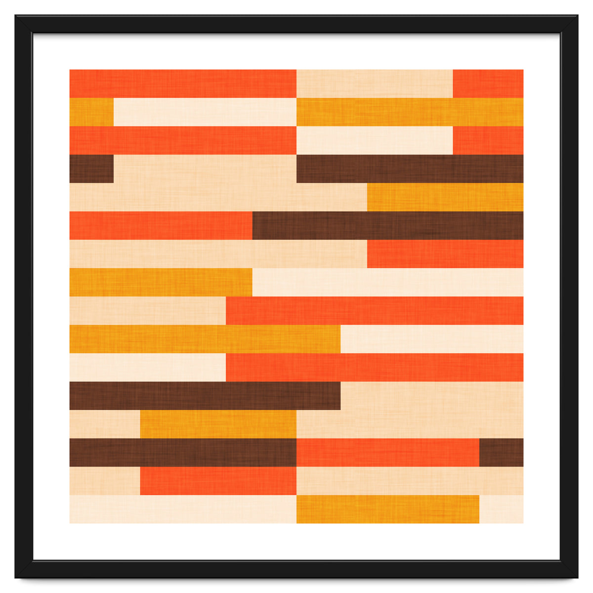 Classic Mid Mod Kilim Stripes