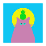 Tropical Lilac Cat  (Print Only) thumbnail