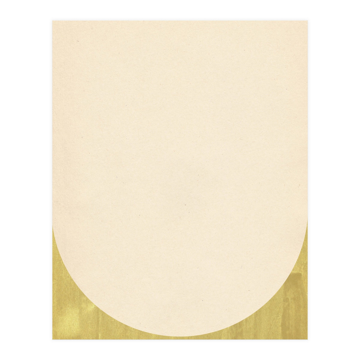 Soft green arch shape (Print Only)