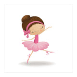 Adorable Leaping Ballerina Nursery Print (Print Only) thumbnail
