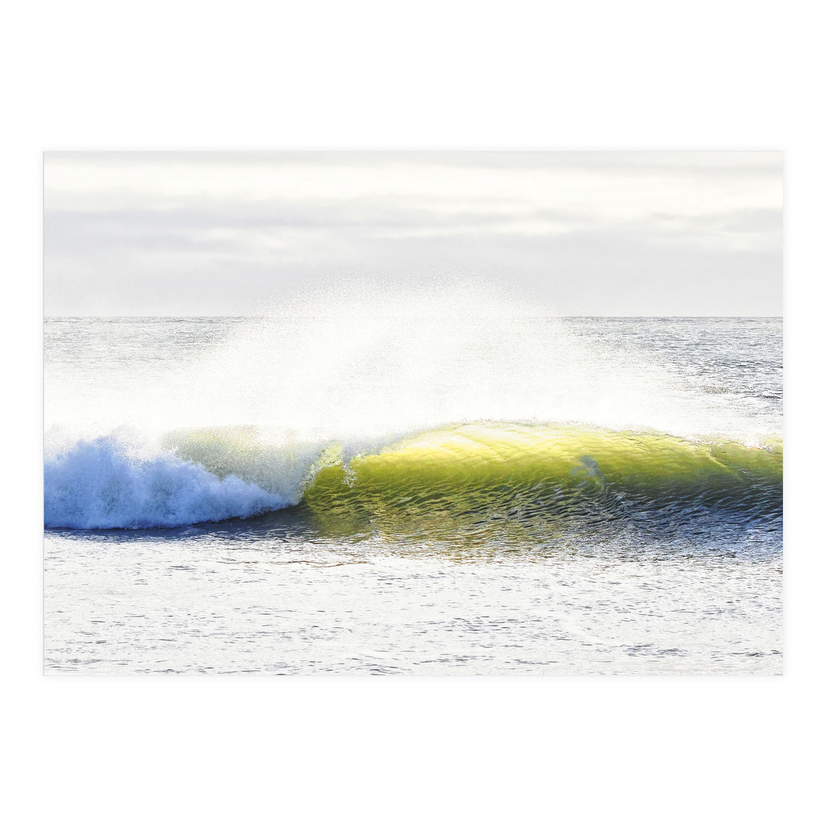 Sunlit wave (Print Only)