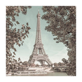 PARIS Eiffel Tower & River Seine | urban vintage style (Print Only) thumbnail