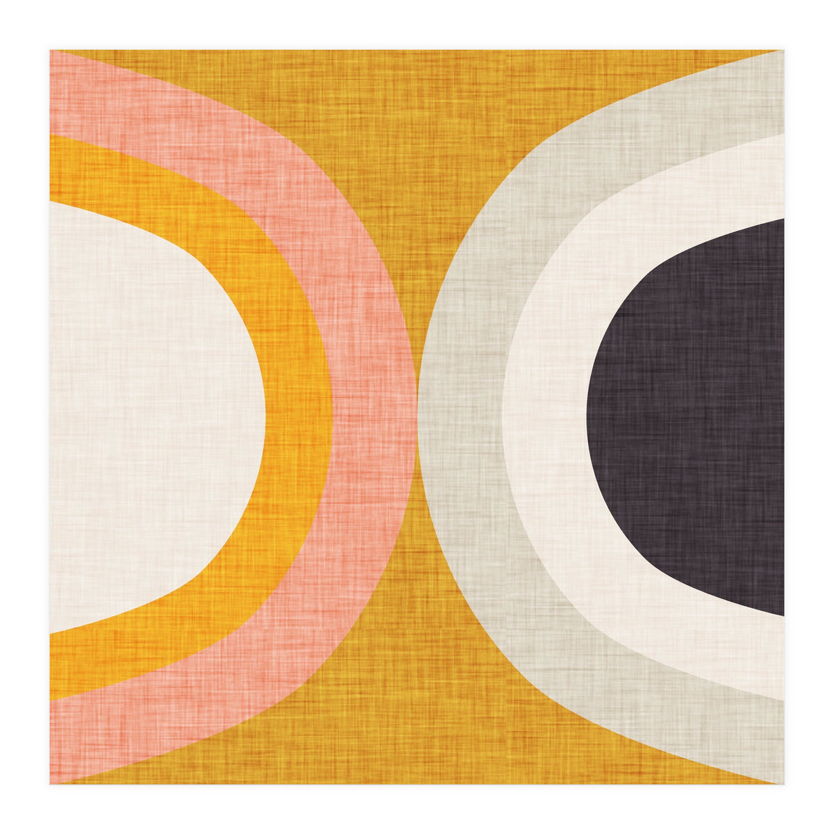 New Mid Mod Yellow  (Print Only)