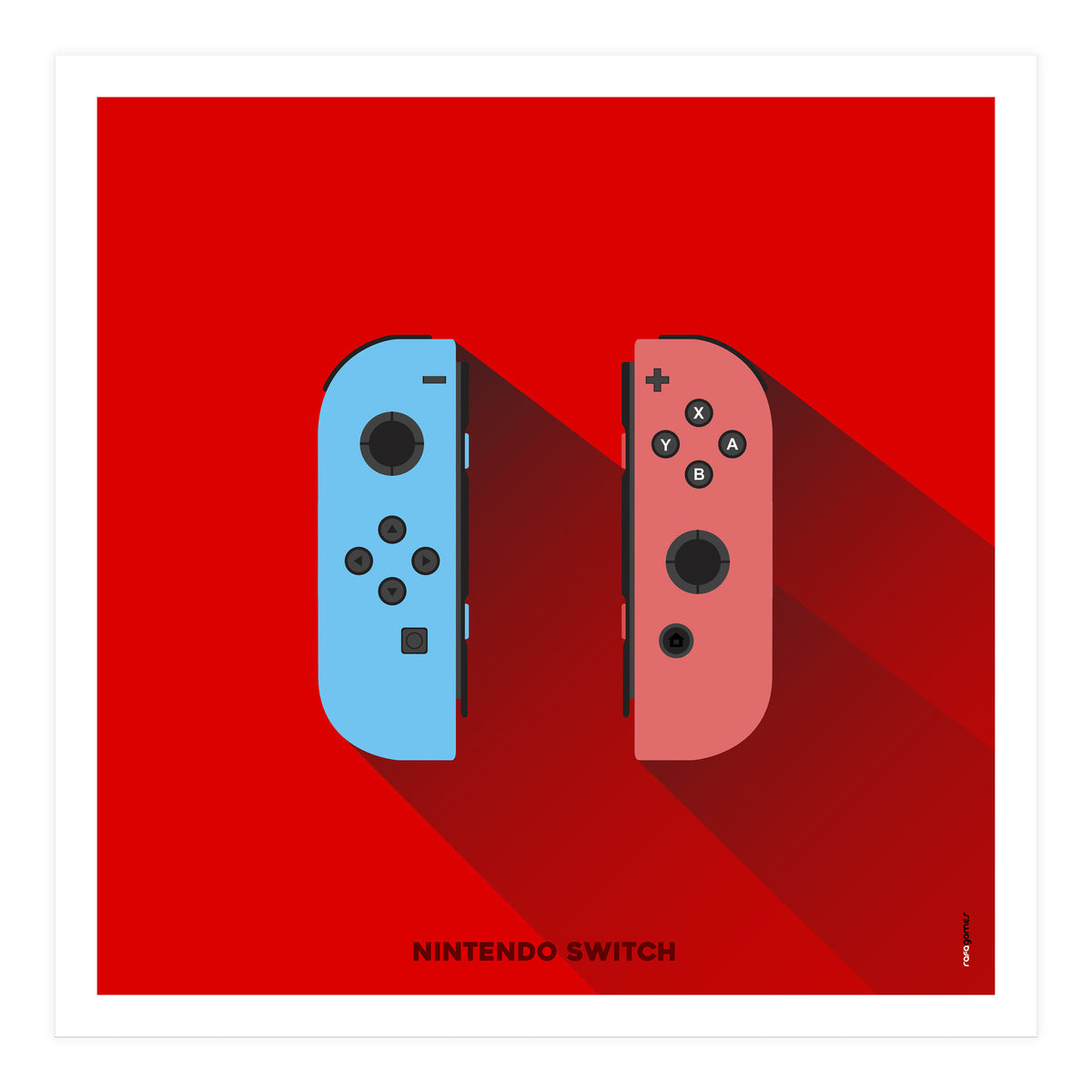 Joystick Videogames Switch (Print Only)