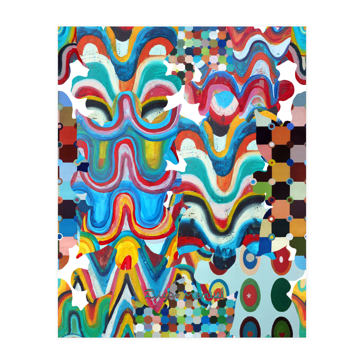 Pop Abstract 2023 Tapiz 75 (Print Only)