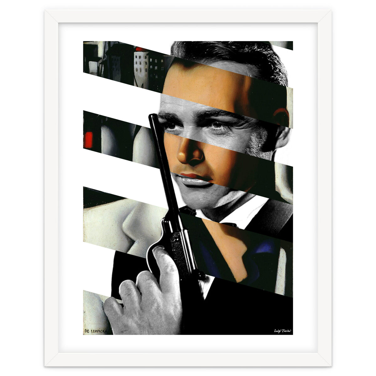 Tamara De Lempicka's Portrait Of Count Vettor Marcello & Sean Connery In James Bond With