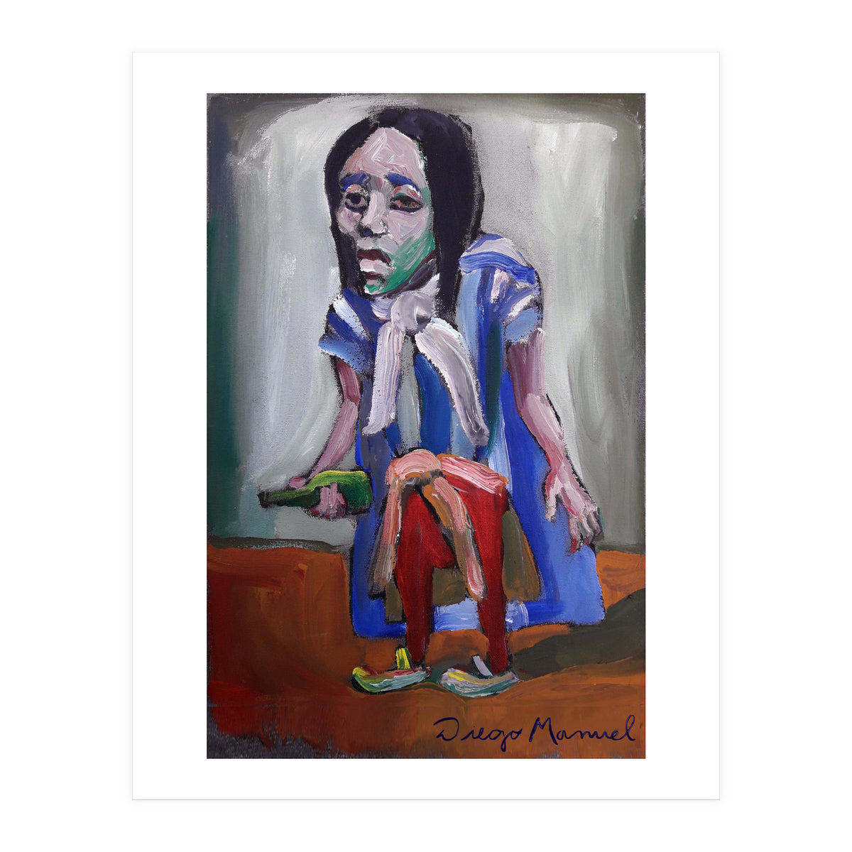 The fan, people from the neighborhood (Print Only)