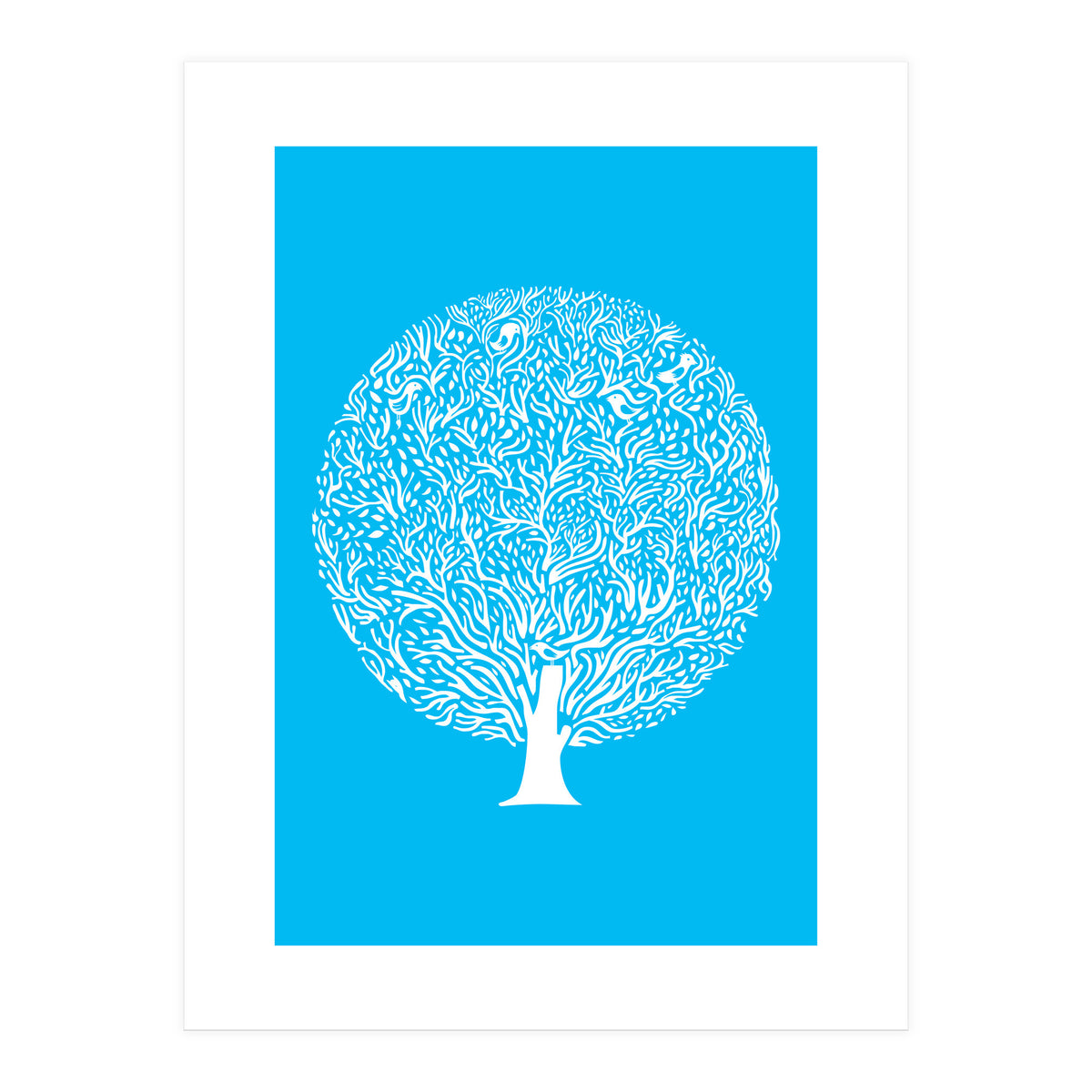 Blue tree (Print Only)