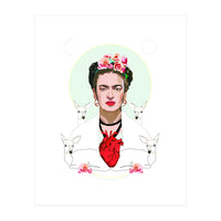 Frida Kahlo (light) (Print Only)