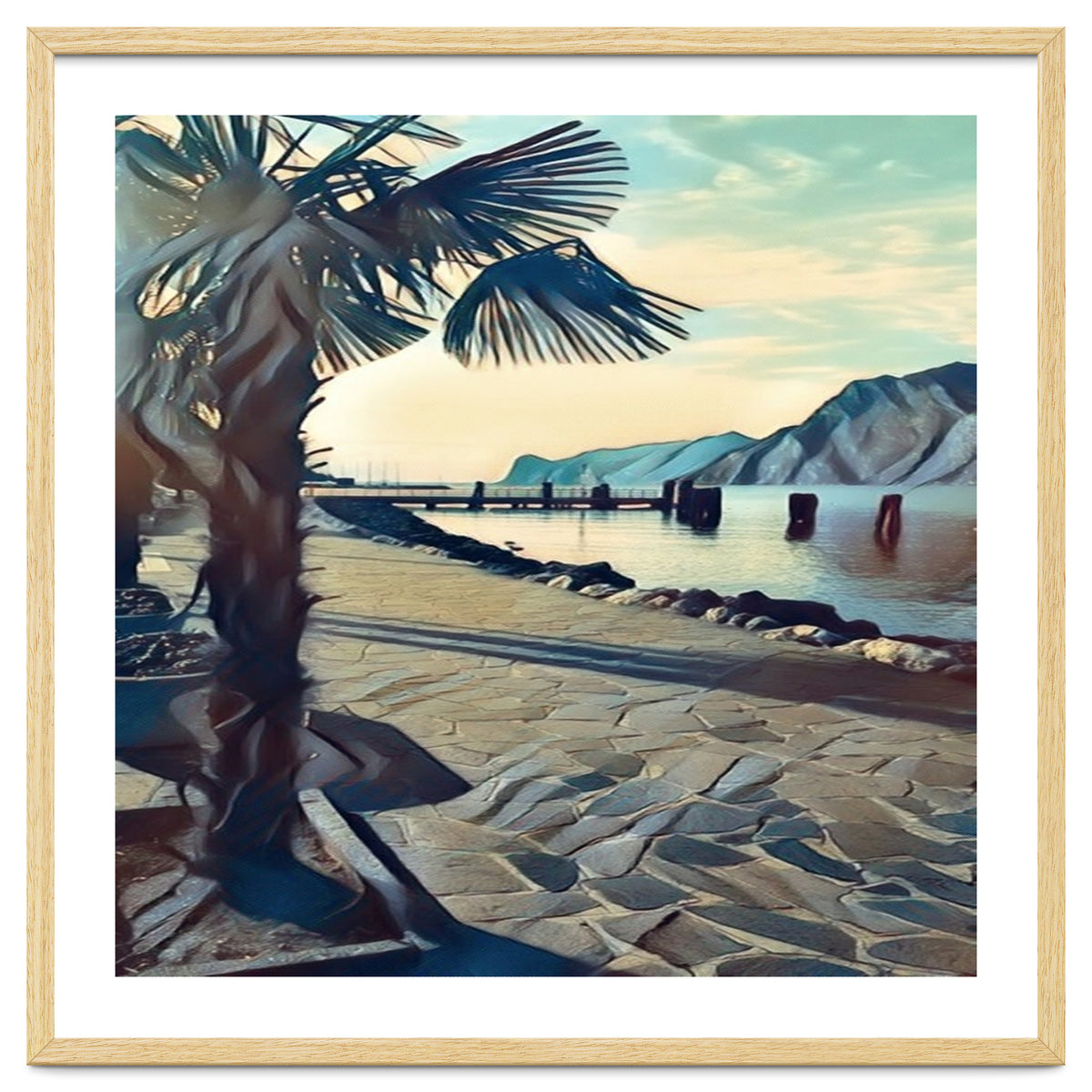 A walk on Lake Garda, Italy.