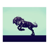 Dark Blue Stallion (Print Only) thumbnail